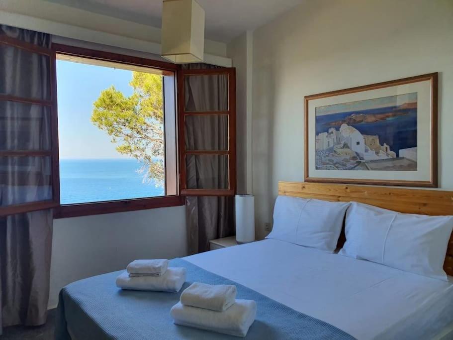 Endless Blue Villa - Amazing Sea View Agia Pelagia Dış mekan fotoğraf